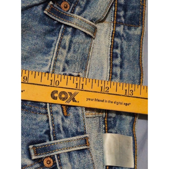 Vintage Levis Jeans Mens 34x32 Blue Denim 501 Light Wash Faded Y2K - Picture 8 of 10